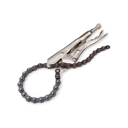 Xtrweld Pliers with Chain Locking 10 in. Steel Black Nickel Chrome TPLCH10